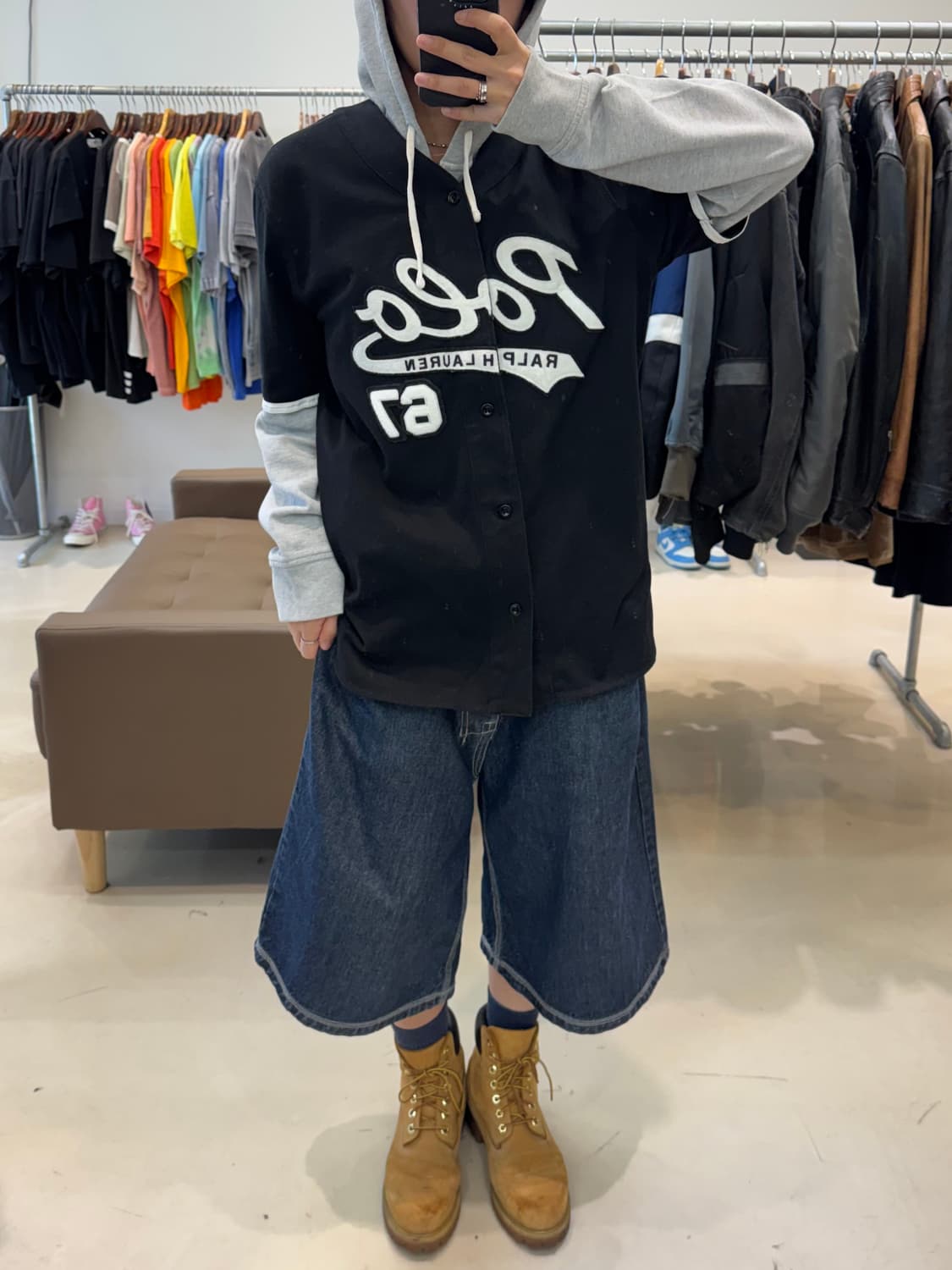 폴로 랄프로렌 베이스볼캡슐 베이스볼 저지 상품이미지4