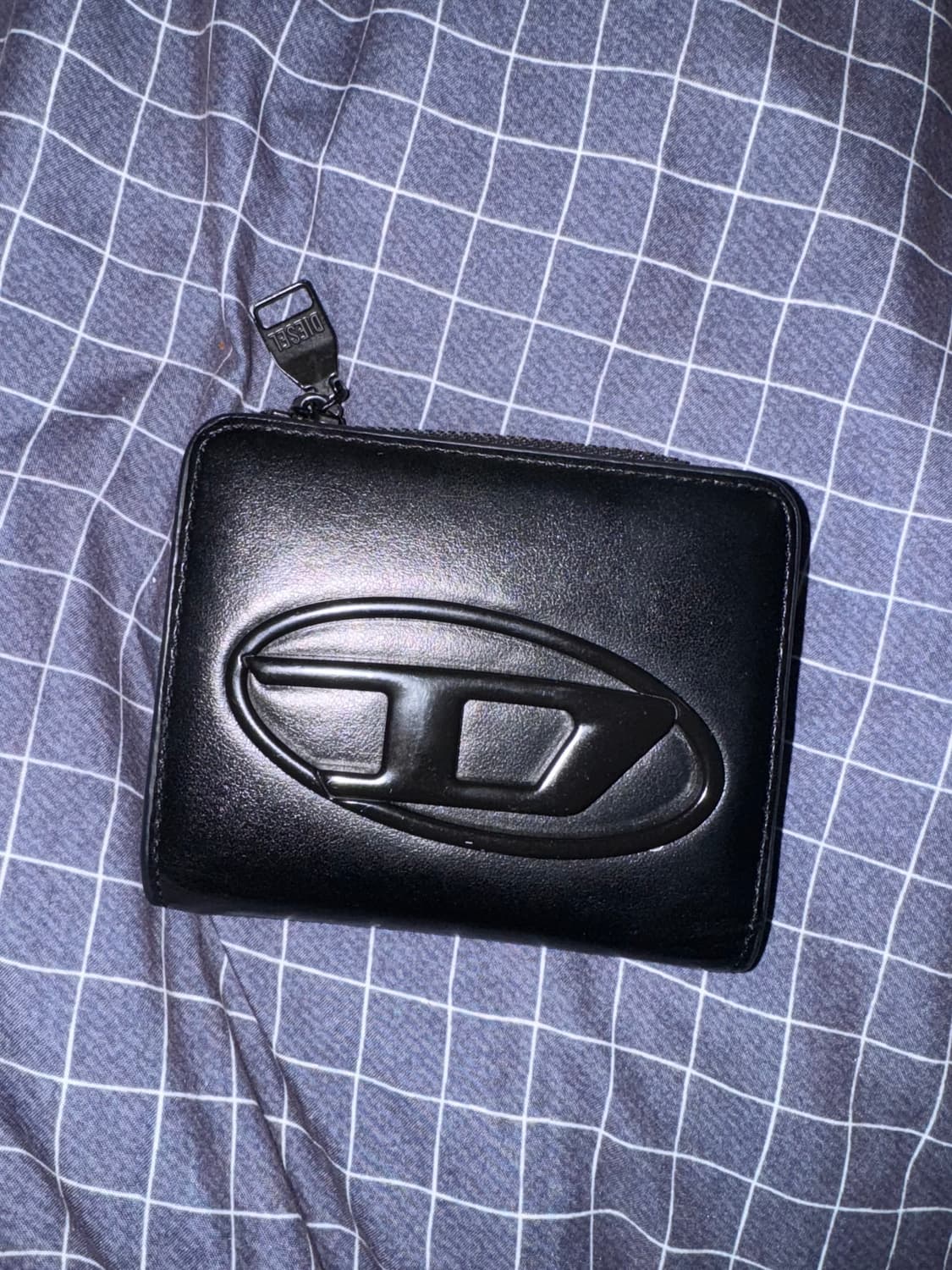 디젤 홀리-D 카드 홀더 블랙 상품이미지4