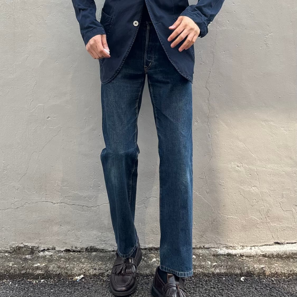 일본 헐리우드 런치 마켓 청바지 셀비지 상품이미지3