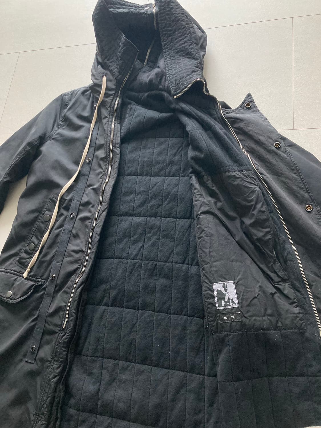 릭오웬스 닥쉐 롱 야상점퍼 상품이미지3