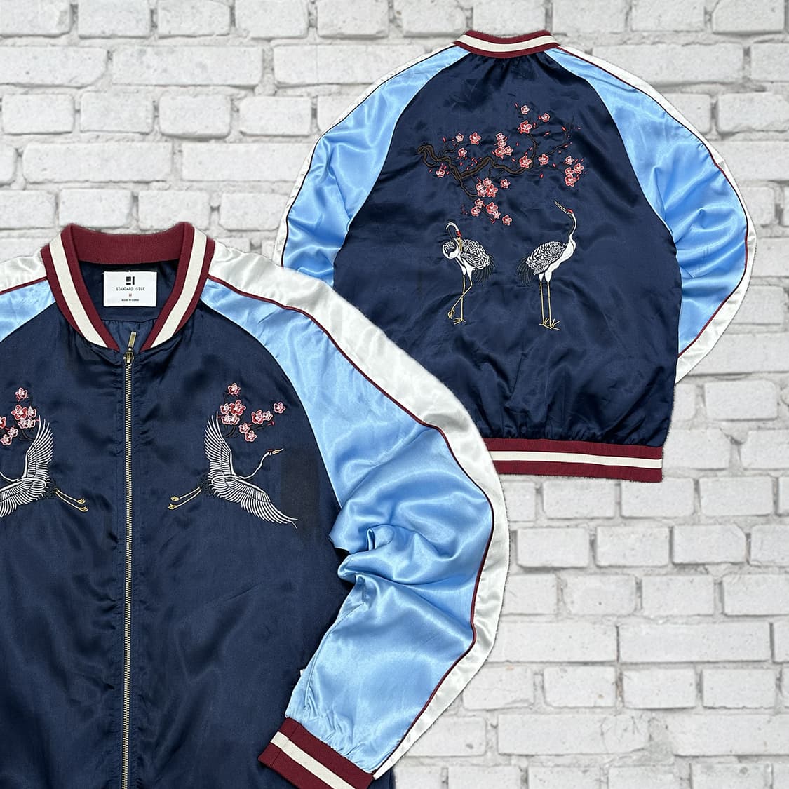 STANDARD ISSUE 빈티지 자수 스카잔 M 상품이미지1