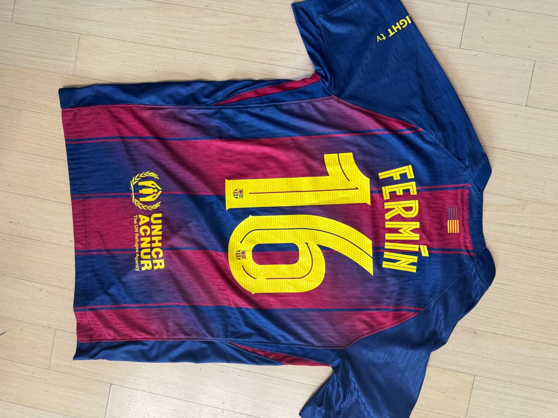 바르셀로나 25-26 어센틱 페르민 챔스 마킹 상품이미지2