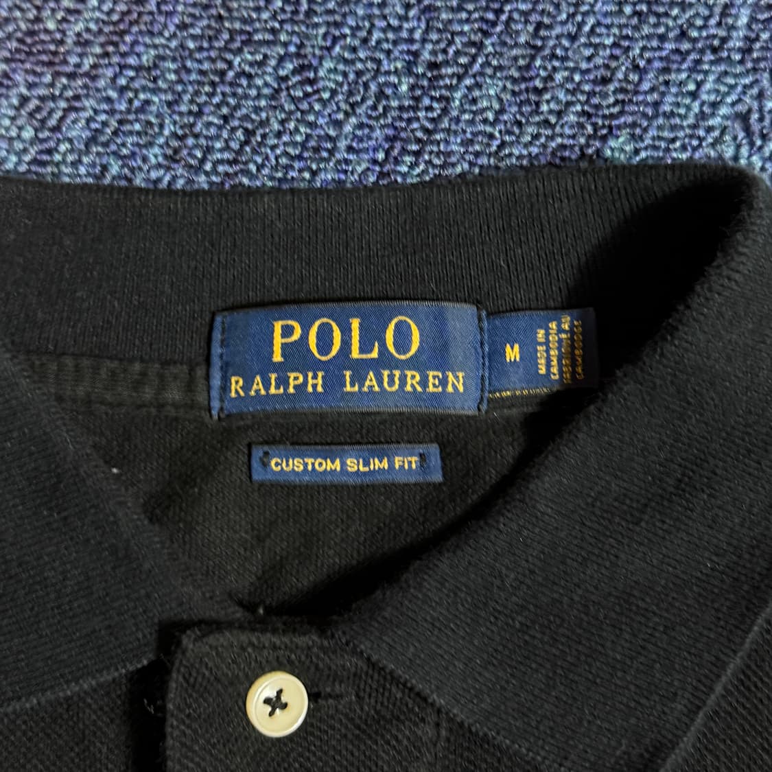 폴로 랄프로렌 블랙 카라 롱슬리브 상품이미지4