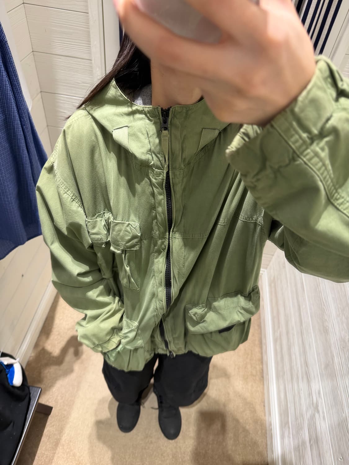 칼하트 그린 자켓 (m) 상품이미지7