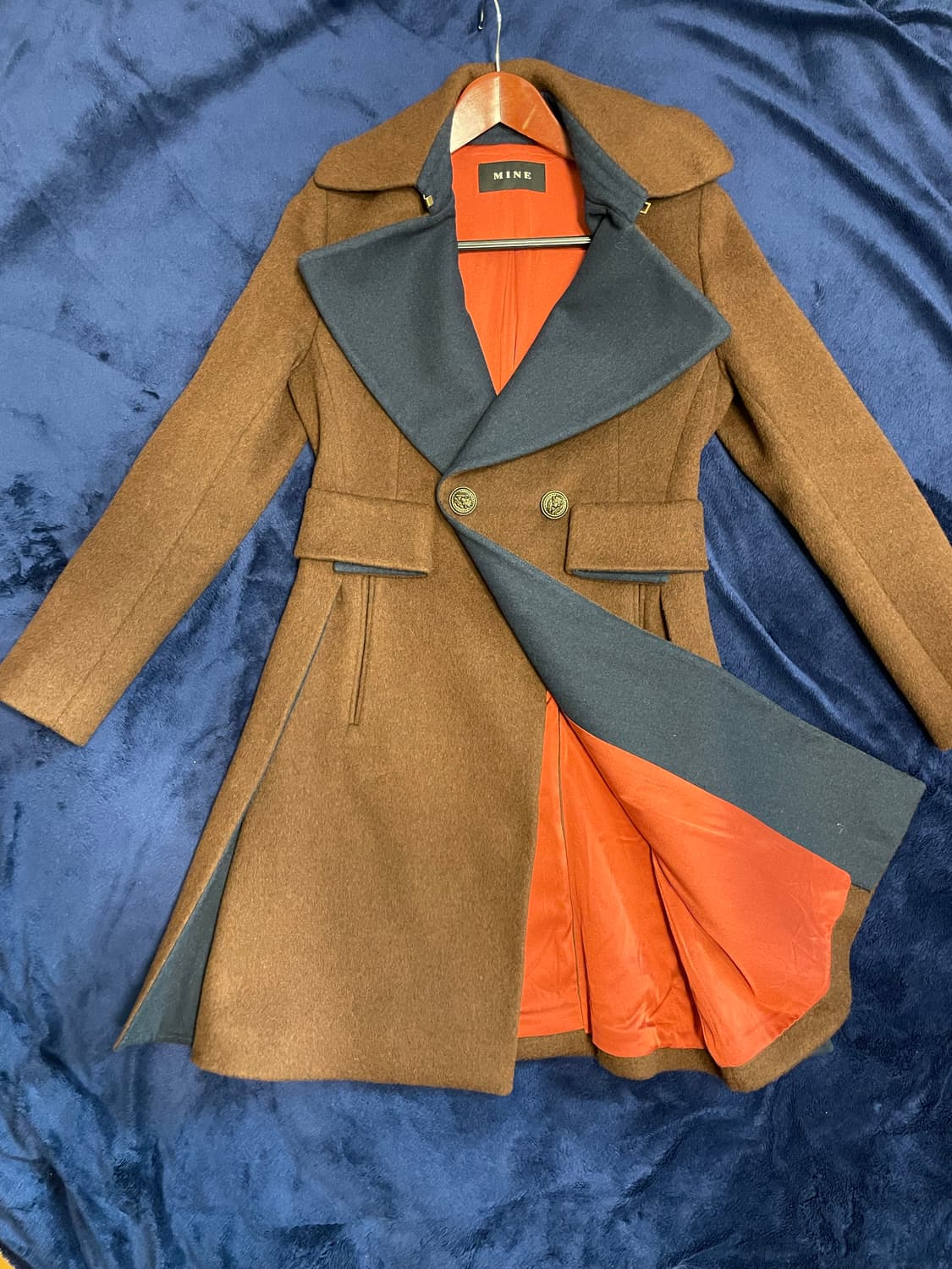 MINE 울 캐시미어 코트 상품이미지1