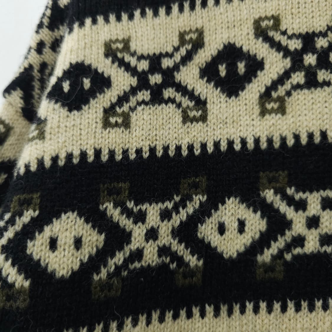 모 100% 노르딕 터틀넥 니트 상품이미지6