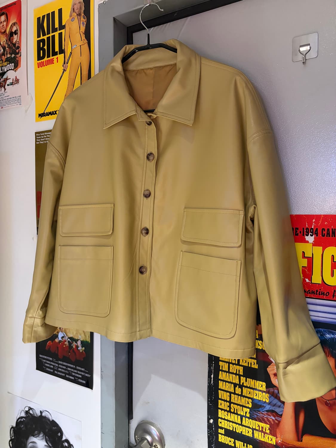 Cosmic 투포켓 레더자켓 상품이미지1