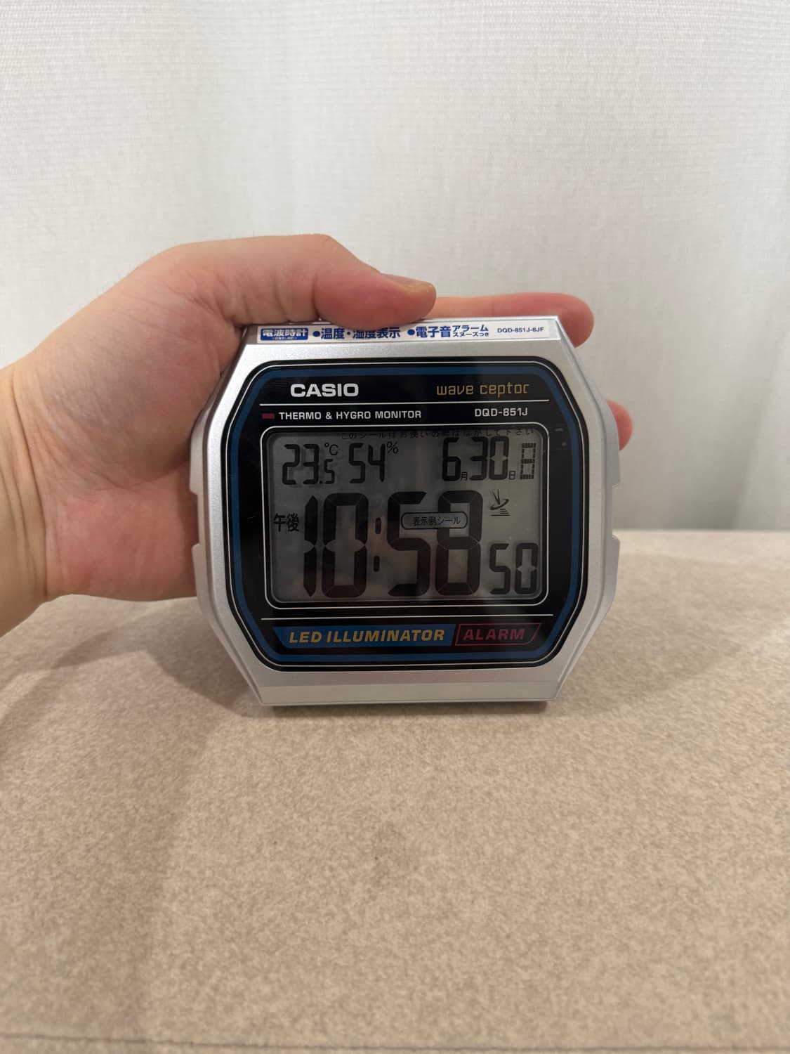 카시오 탁상시계 상품이미지1