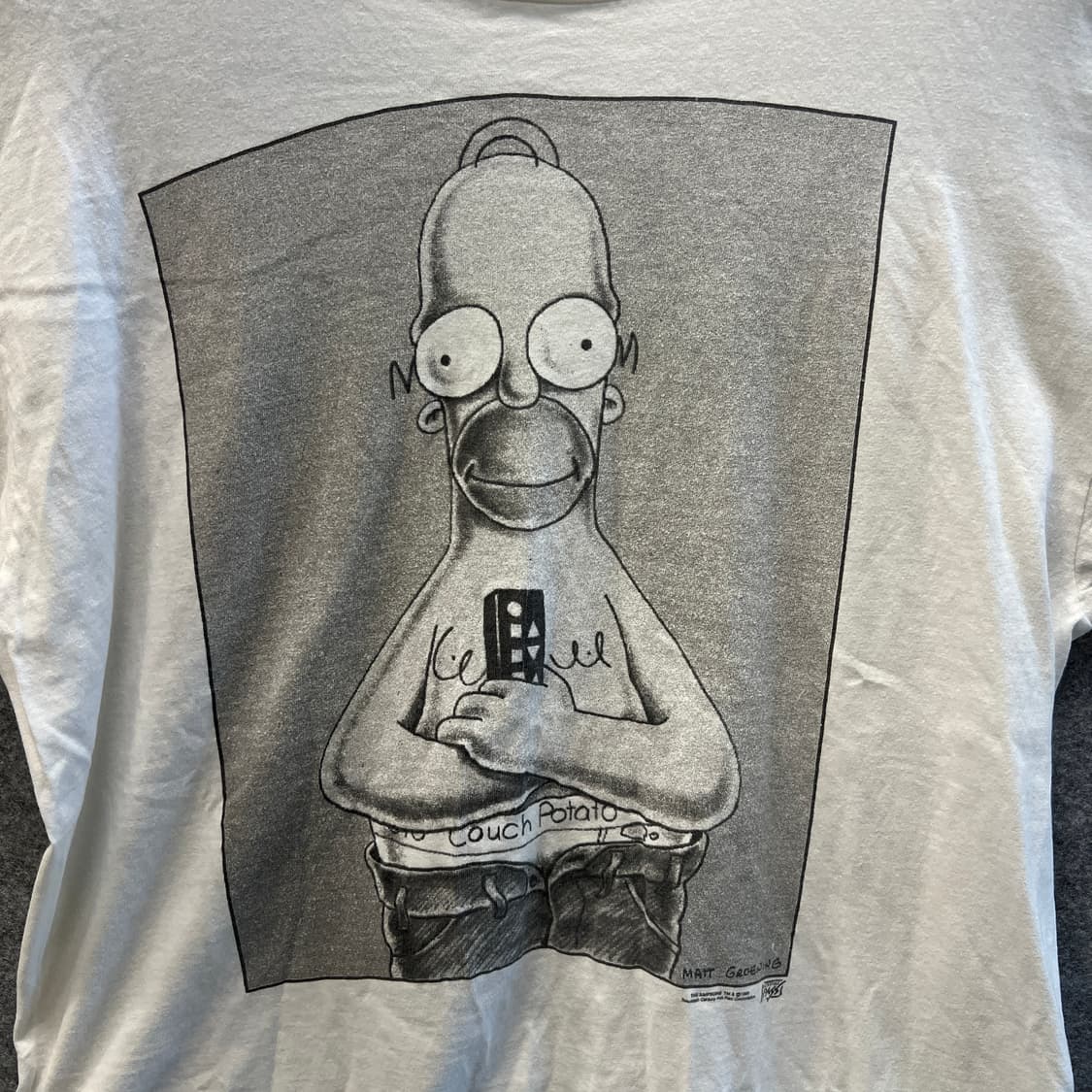 90s USA Vintage Hanes The Simpsons 상품이미지4