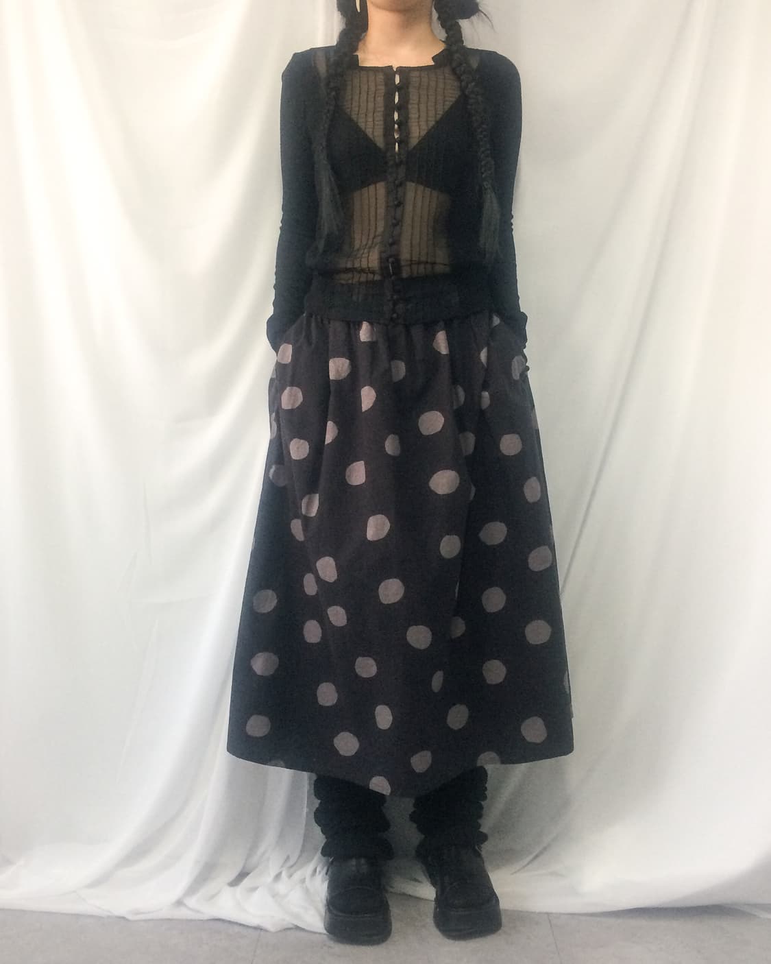 Button point cardigan 상품이미지1