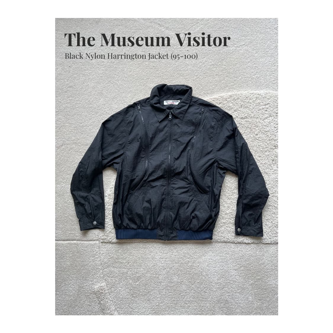 The Museum Visitor 나일론 해링턴 자켓 (95-100) 상품이미지1