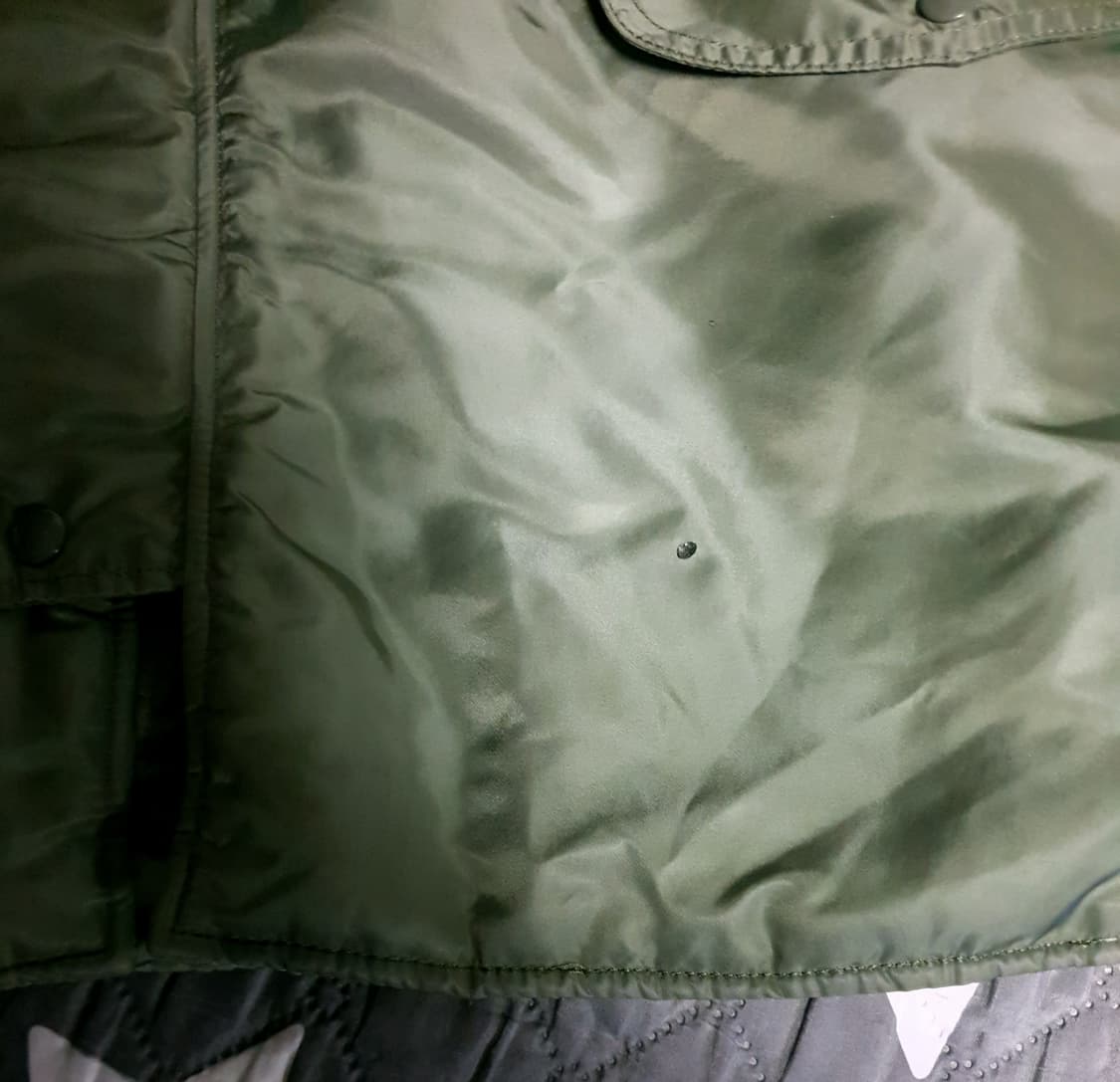 알파인더스트리 made in U.S.A  N3D 파카 세이지그린 (M) 상품이미지6