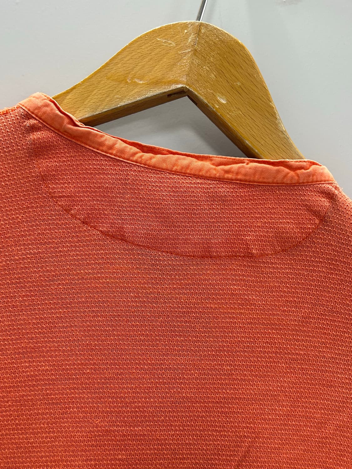 폴로 랄프로렌 린넨 써멀 와플 니트 헨리넥 티셔츠 상품이미지8