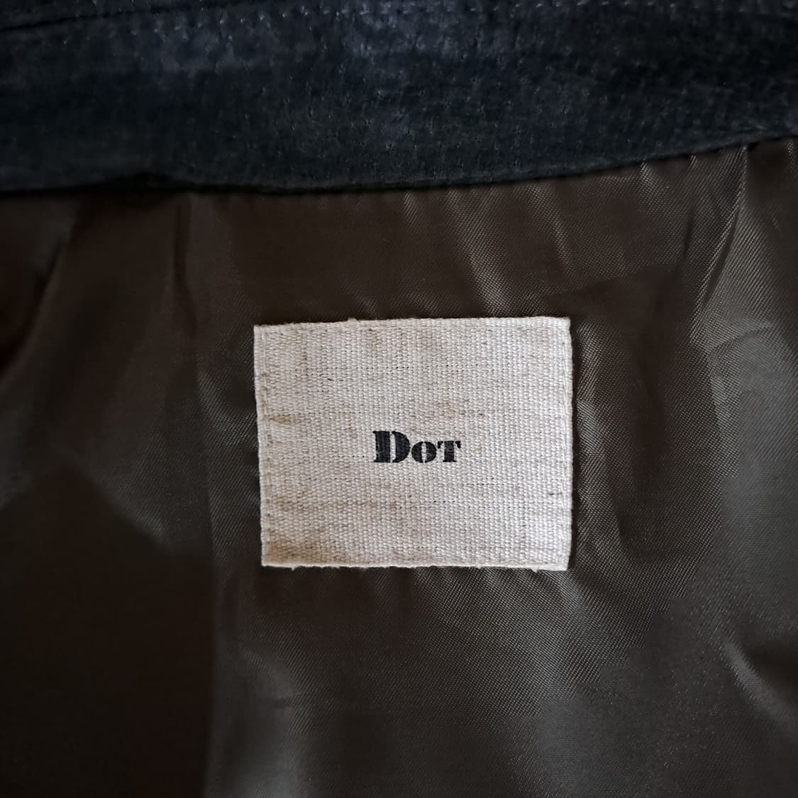 (택포) DOT 리얼레더 스웨이드 자켓 L B192 상품이미지6