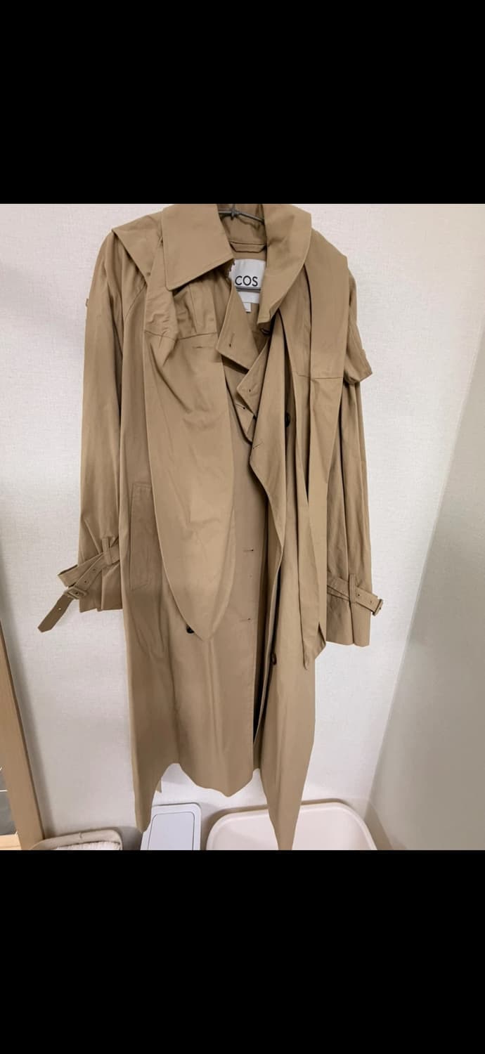 COS 후드 트렌치 코트 상품이미지3