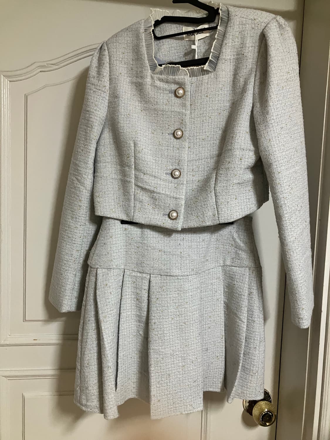 karxige 트위드 투피스 셋업(새상품) 상품이미지1