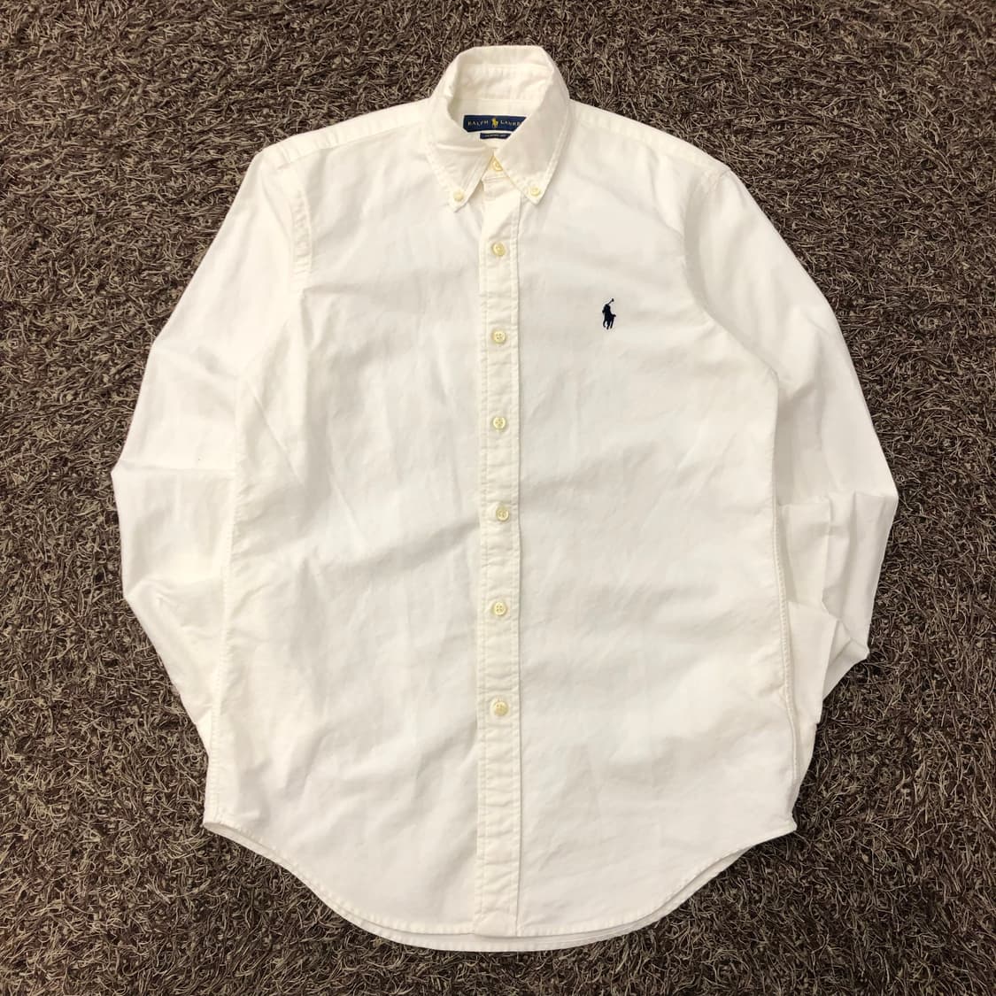 XS 폴로 랄프로렌 공용 화이트 셔츠 상품이미지1