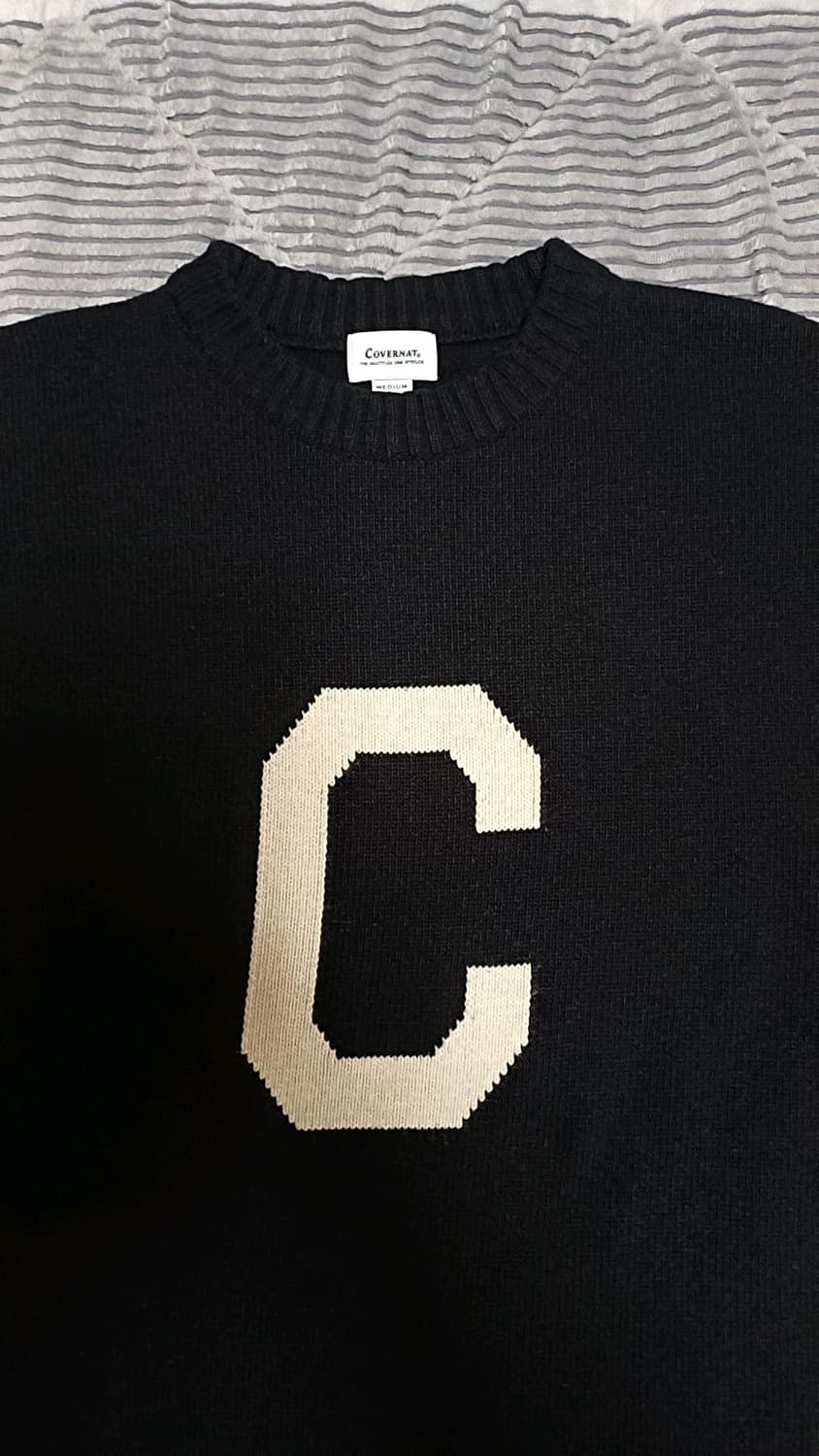 커버낫 니트 실측100 가슴55 기장69 상품이미지2