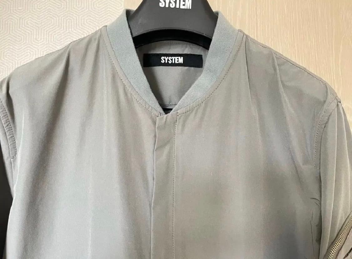 시스템옴므 블루종 자켓 100 상품이미지3