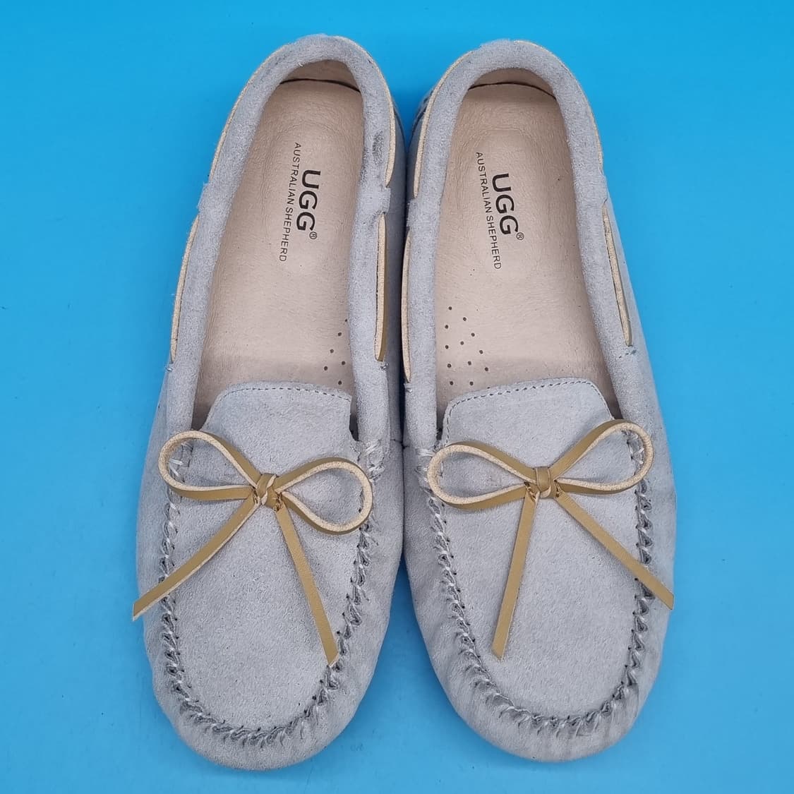 dd 어그 UGG 스웨이드 모카신 실사이즈 245 상품이미지2