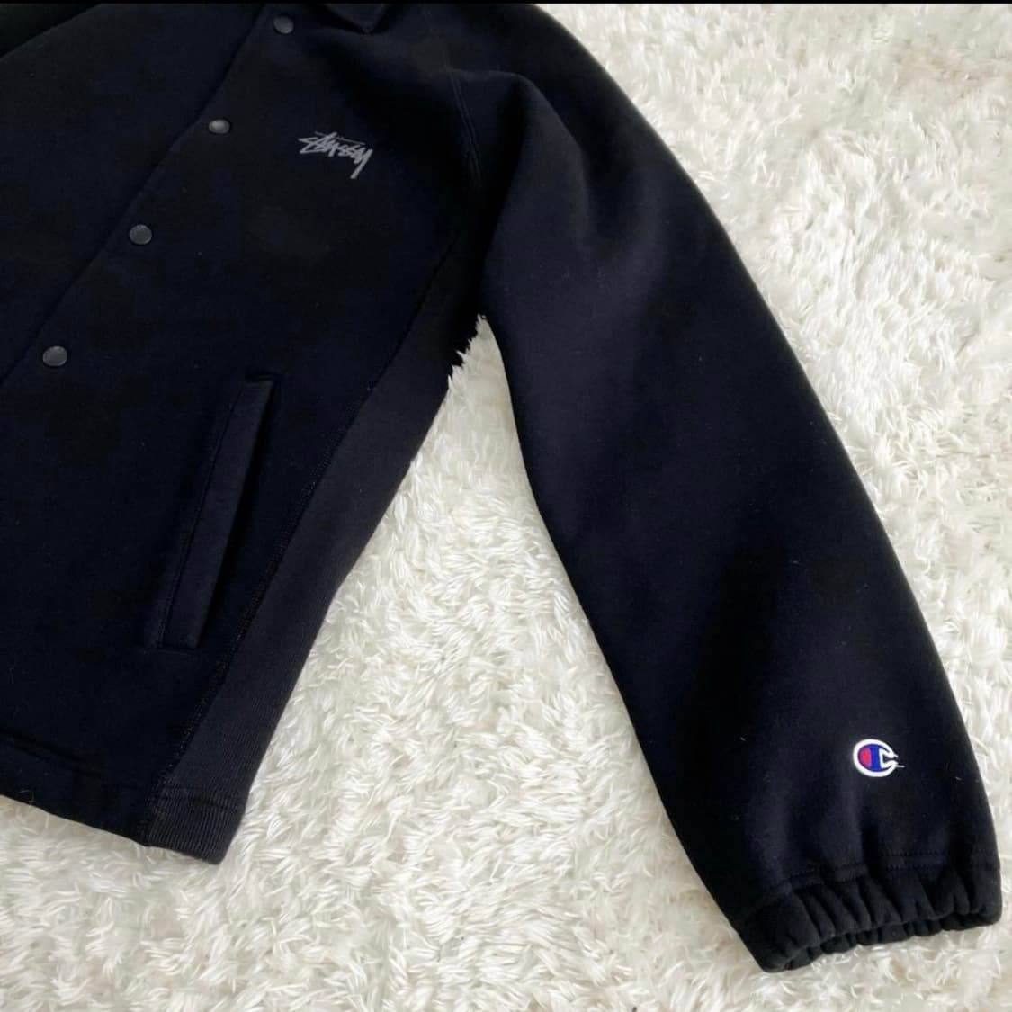 스투시x챔피온 콜라보 자켓 [M] 상품이미지4