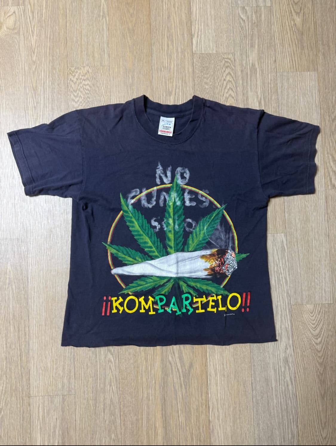 빈티지 마리화나 티셔츠 상품이미지1