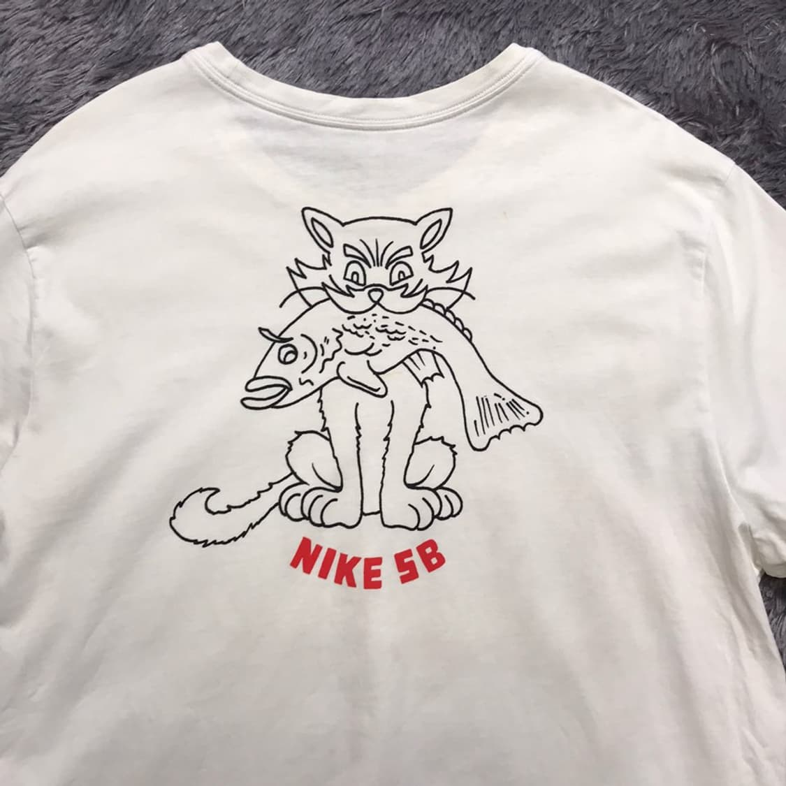 [[2XL, 공용] 나이키(NIKE) SB 캣피쉬 반팔티셔츠@259 상품이미지3