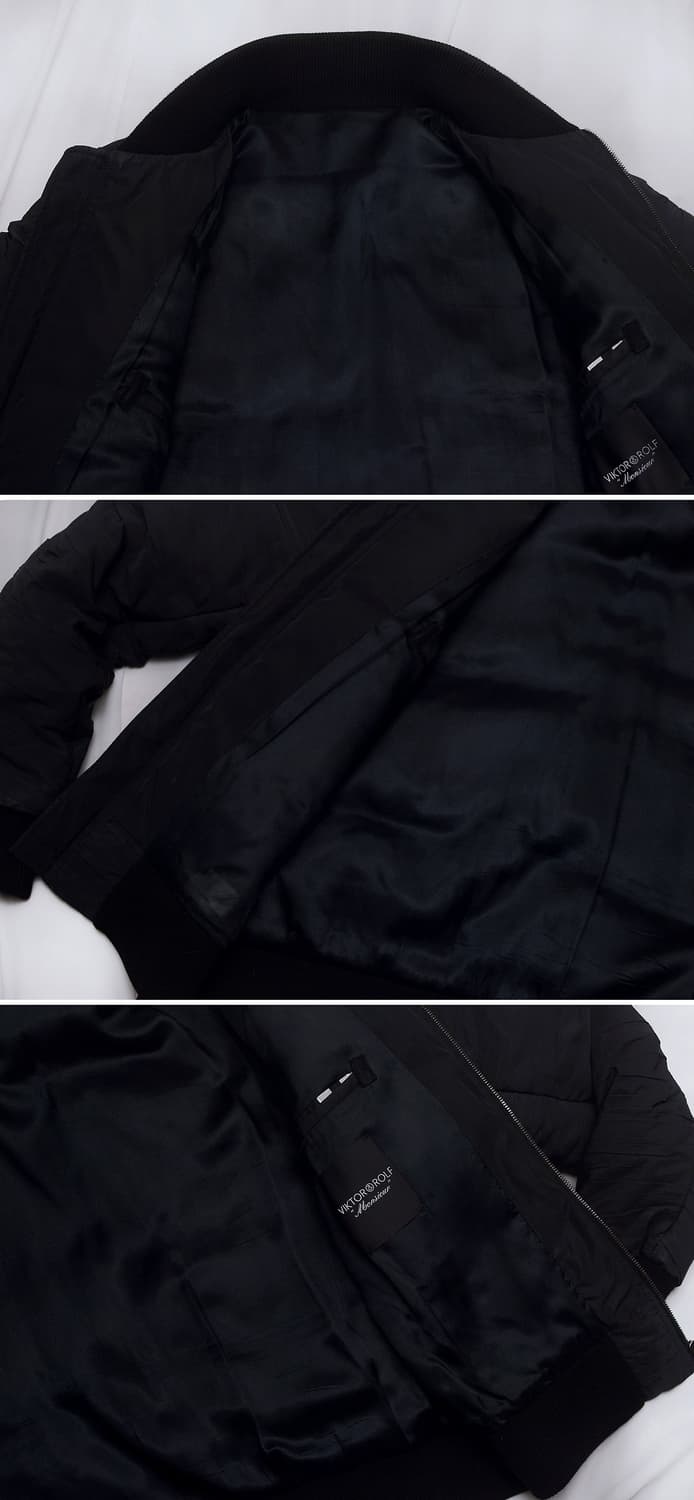 빅터앤롤프 셔링 봄버 구스다운 숏패딩 자켓 (48 / 95-100) 상품이미지7