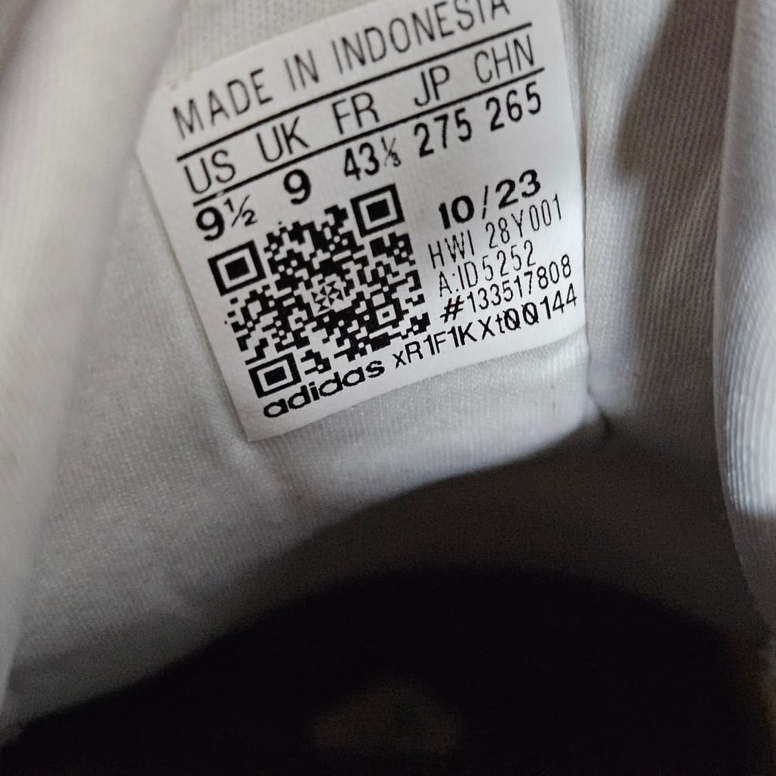 아디다스 스위치 무브 화이트 런닝화 275mm 상품이미지8