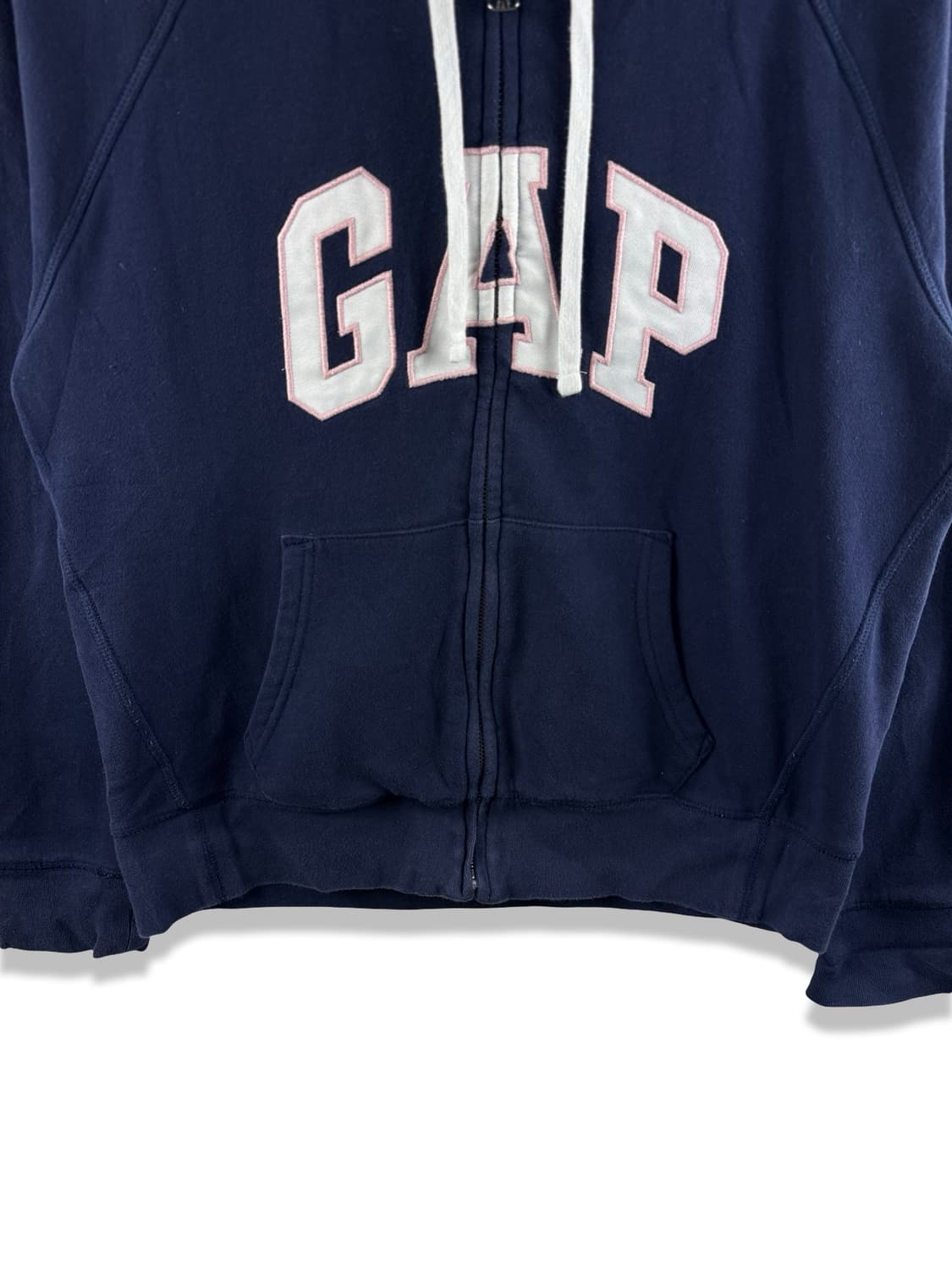 갭 네이비 핑크 헤리티지 후드집업2404 상품이미지4