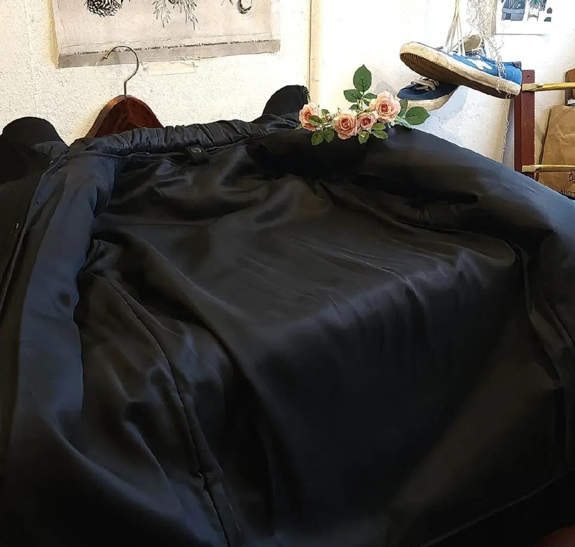 00년대 지방시 헤비울 레이어드 N3B 후드코트 48 오버사이즈 상품이미지8