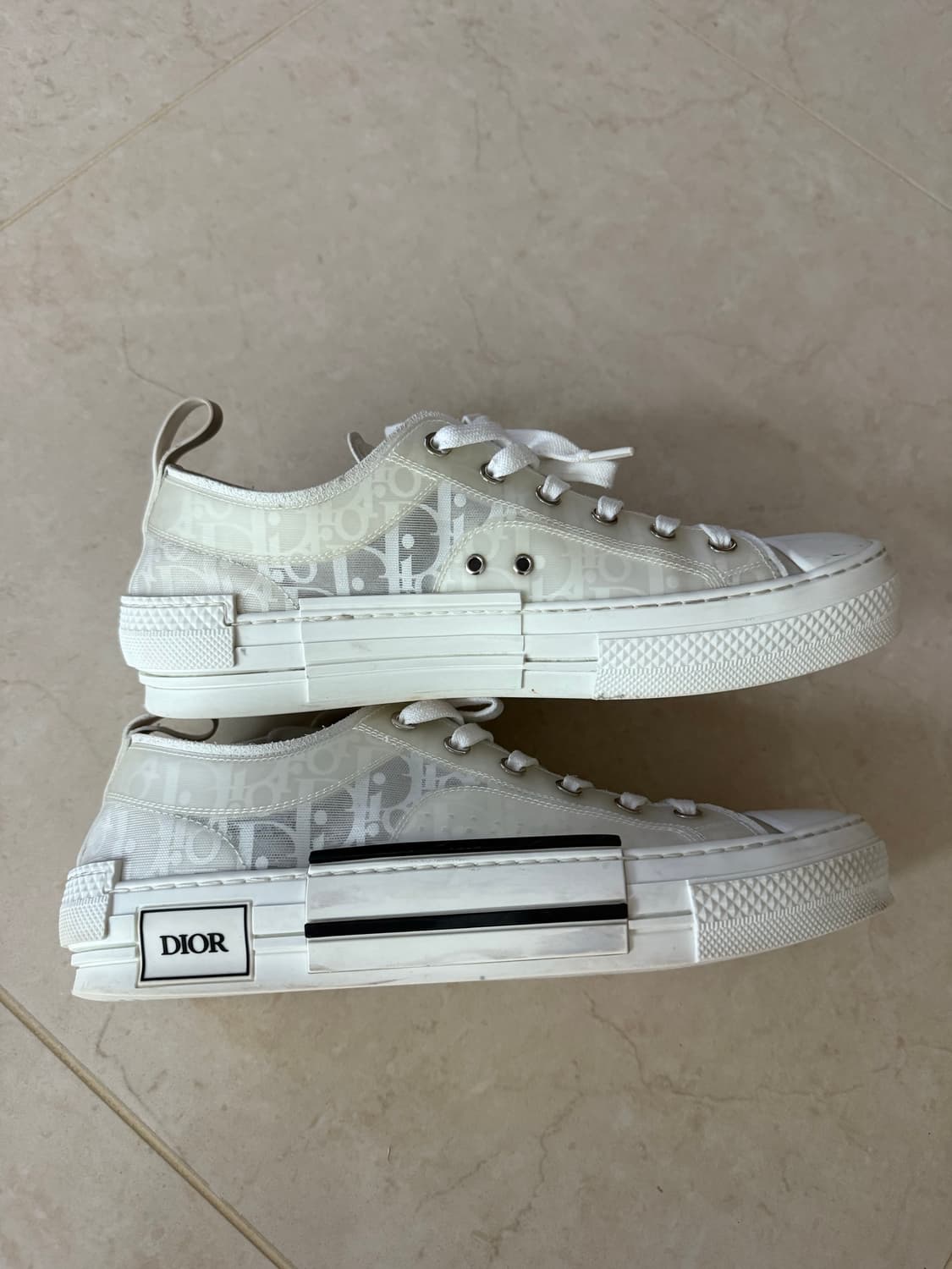 디올 b23 로우탑 스니커즈 41 (260-265) 상품이미지2