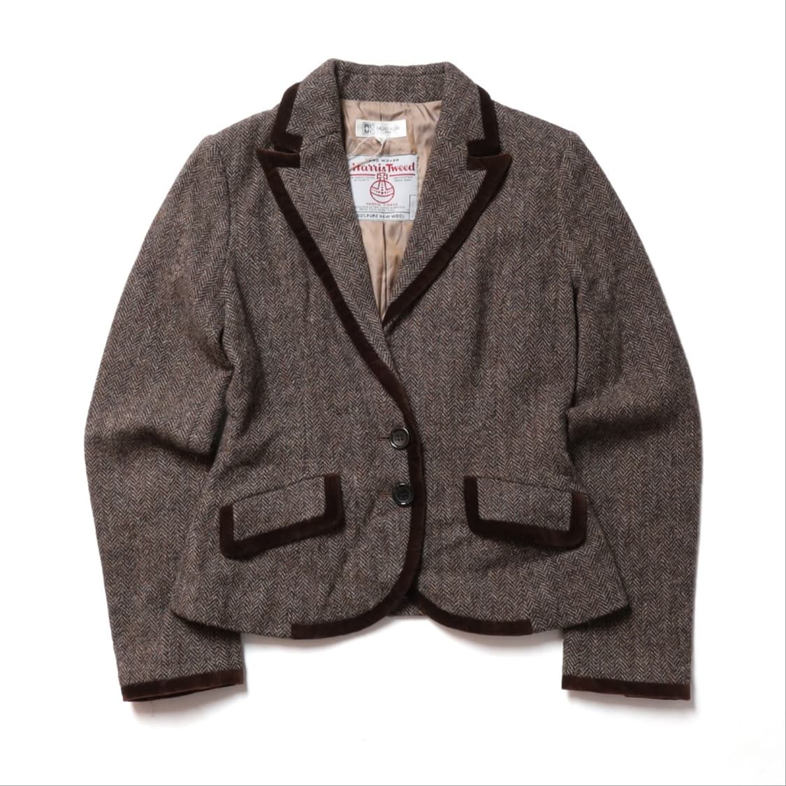 미쉘클랑Michel Klein HarrisTweed Wool Jacket 상품이미지1