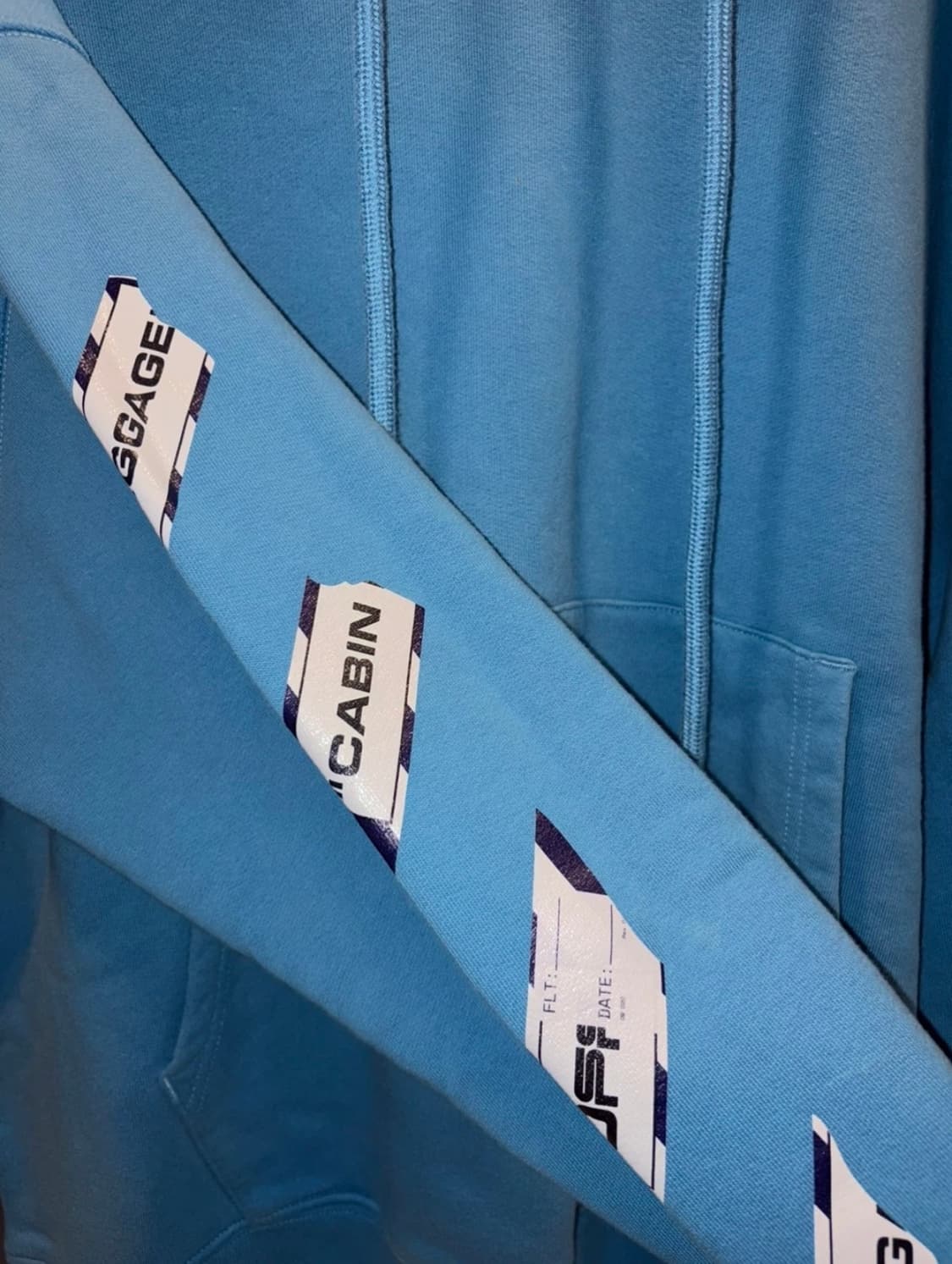 오프화이트 다이애그널 에어포트 애로우 후드티 상품이미지3