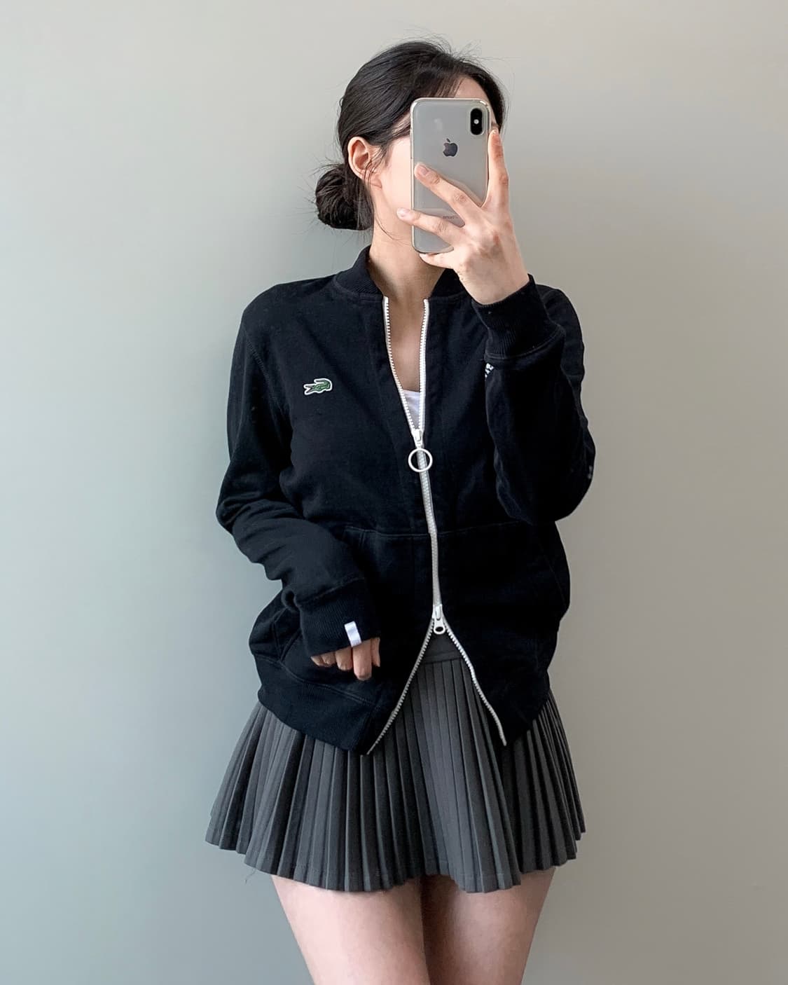 라코스테 코튼 집업 상품이미지3