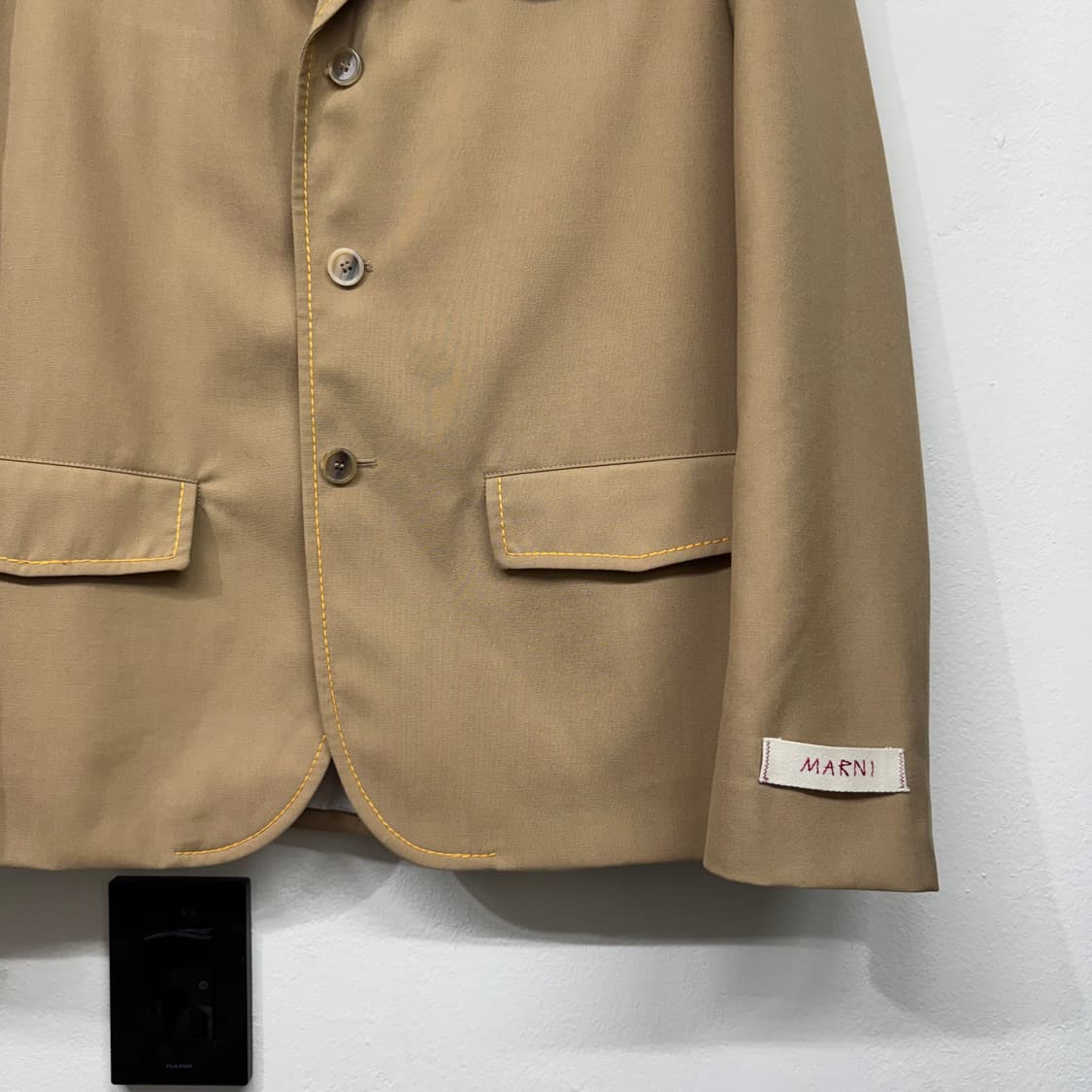 [48] 마르니 스티치 싱글 브레스티드 블레이저 자켓 상품이미지4