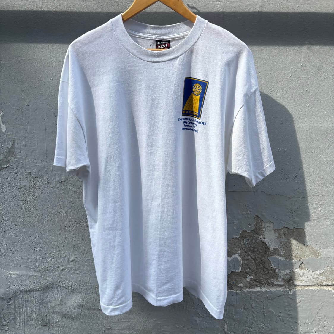 (Xl) 90‘s USA 푸르츠오브더룸 1994 로터리 콘퍼런스 티 상품이미지1