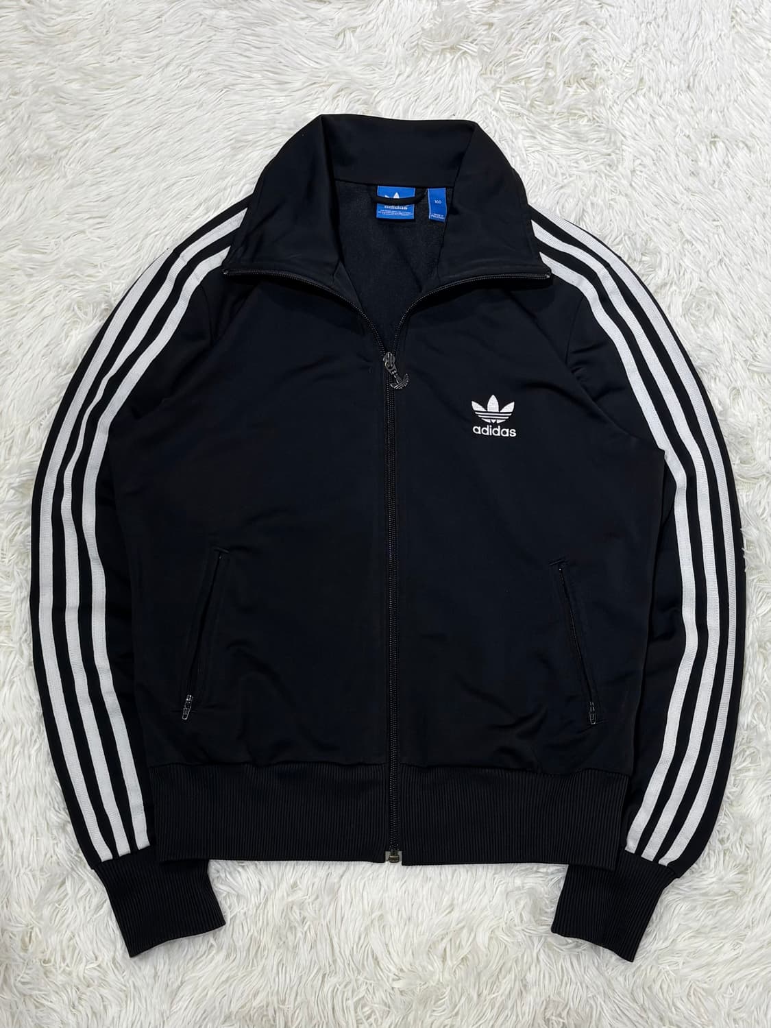 아디다스 유로파 빅로고 블랙 삼선 트랙탑 상품이미지4