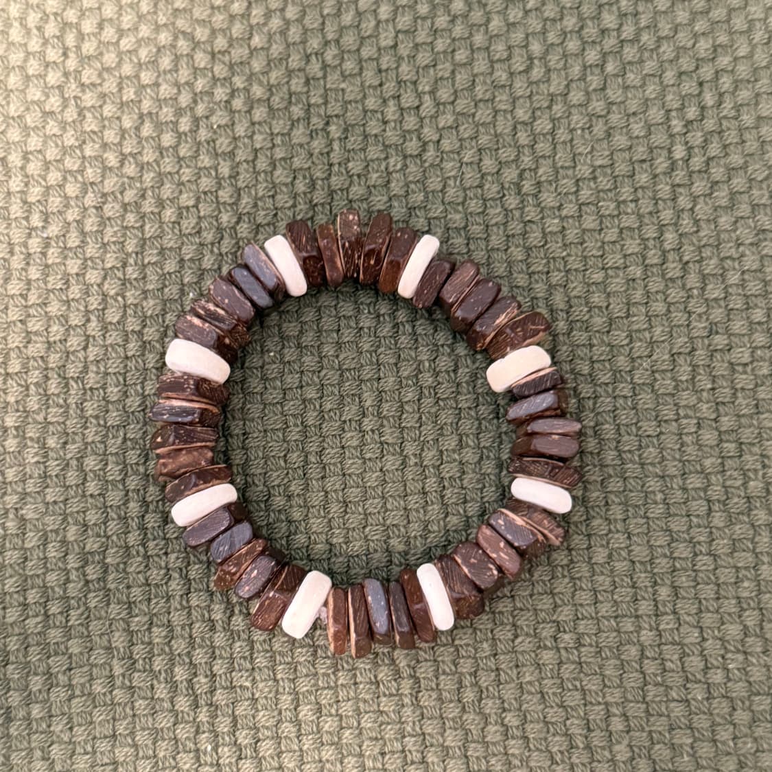 빈티지 볼드 우드비즈 팔찌 상품이미지1