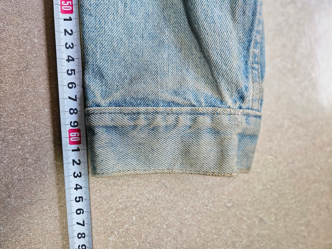 80s 미제 타입3 리바이스 데님 트러커 44r 청자켓 상품이미지6