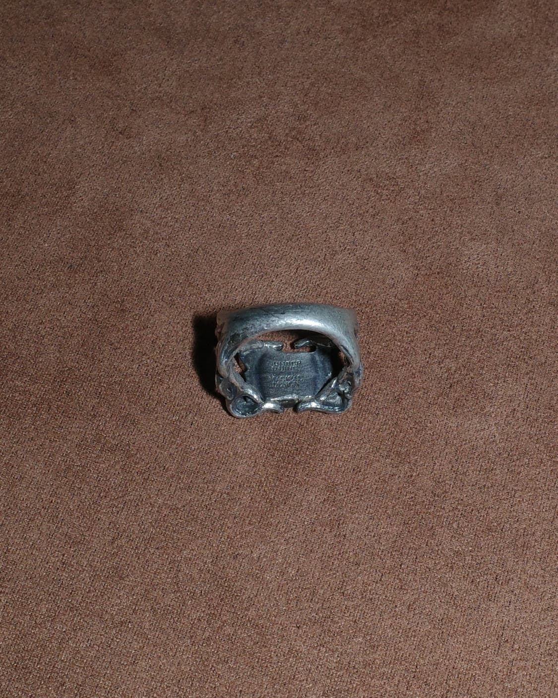 넘버나인 x 매지컬디자인 실버 링 상품이미지3