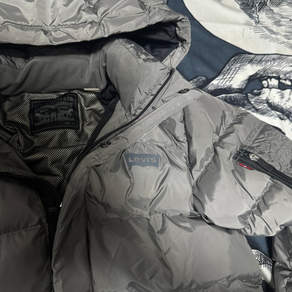 리바이스 롱패딩 M사이즈 상품이미지5