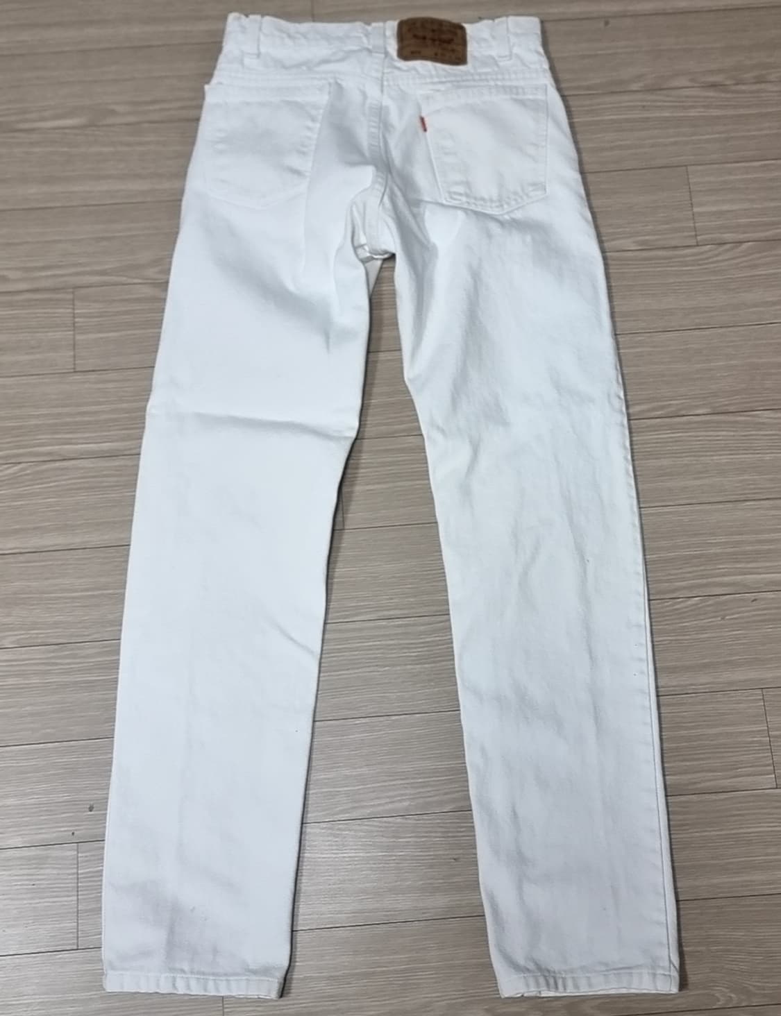 80~90년대 리바이스usa 505 화이트 데님 청바지(29) 상품이미지4