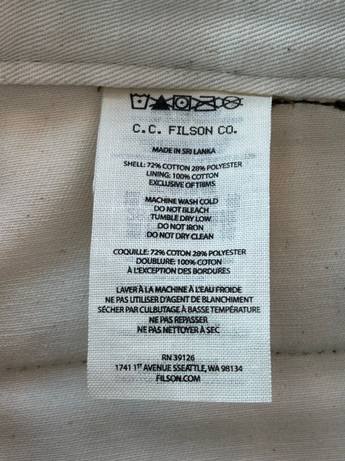 Vintage Filson Chino Pants 상품이미지8
