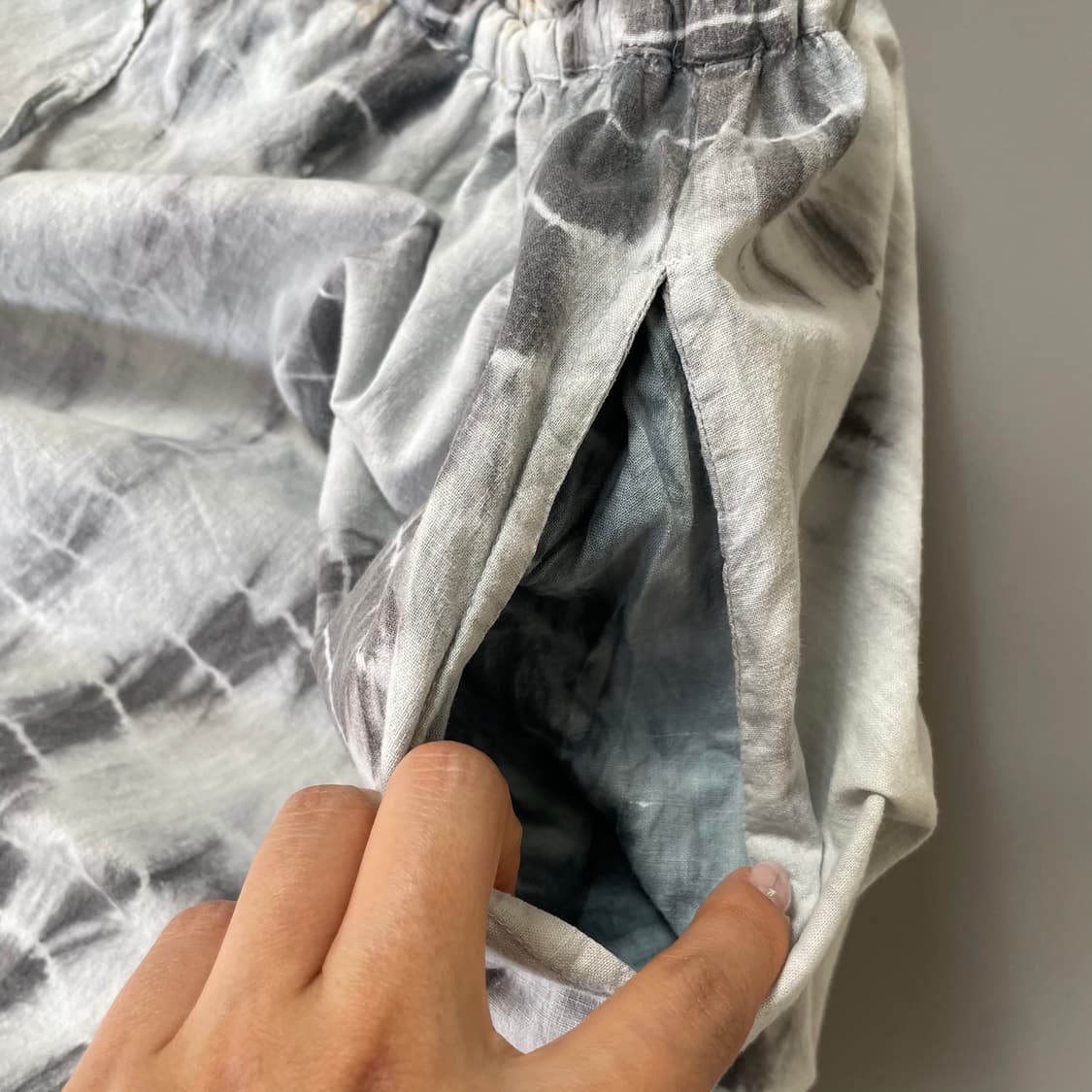 JPN 일본빈티지 모노톤 나염패턴 롱스커트 L~XL 추정 상품이미지6