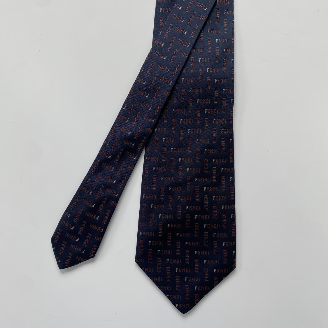 FENDI 펜디 영문모노그램 정품 명품넥타이 상품이미지1