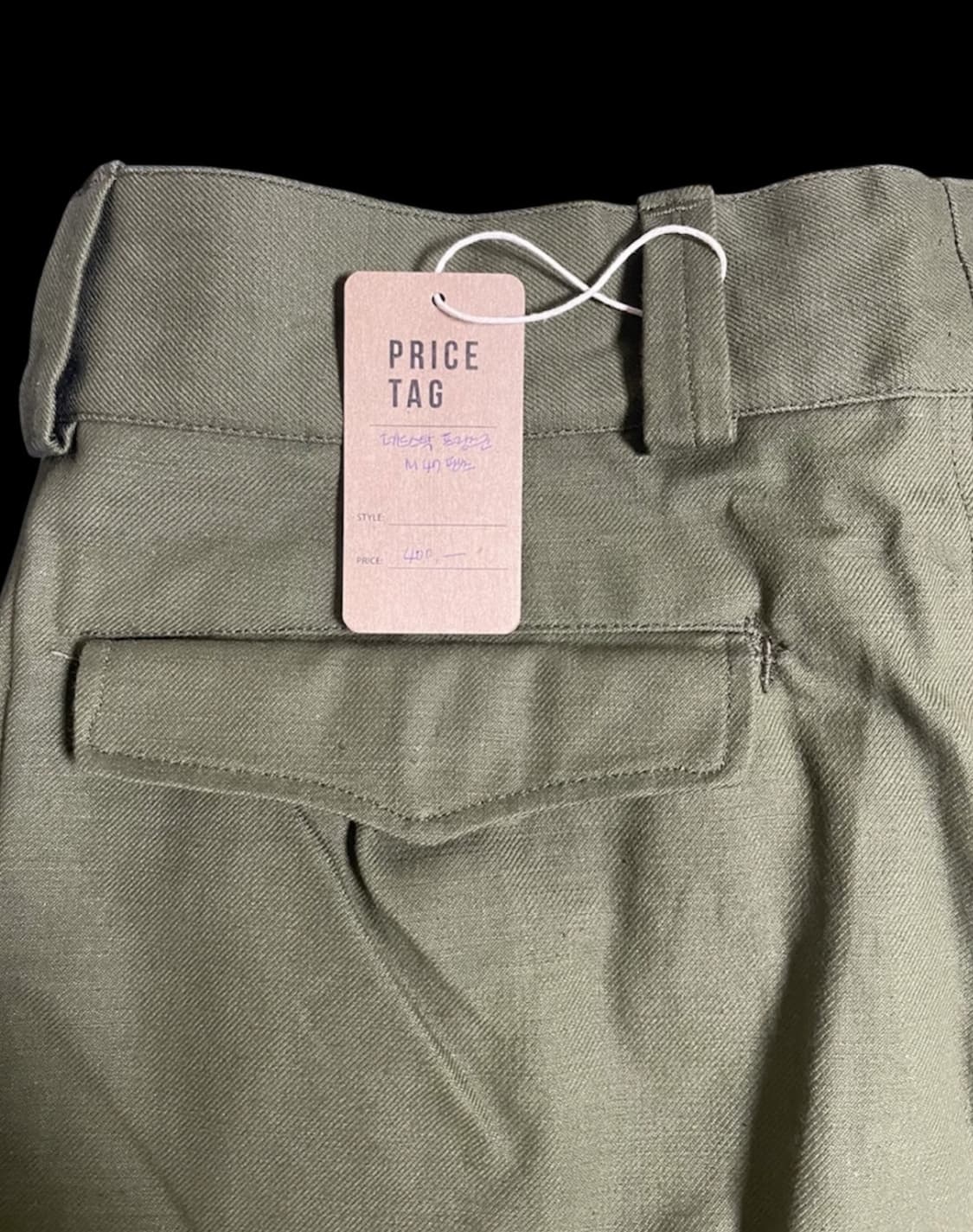 [Original] 프랑스군 m-47 팬츠 / 34~35 (오어슬로우) 상품이미지8