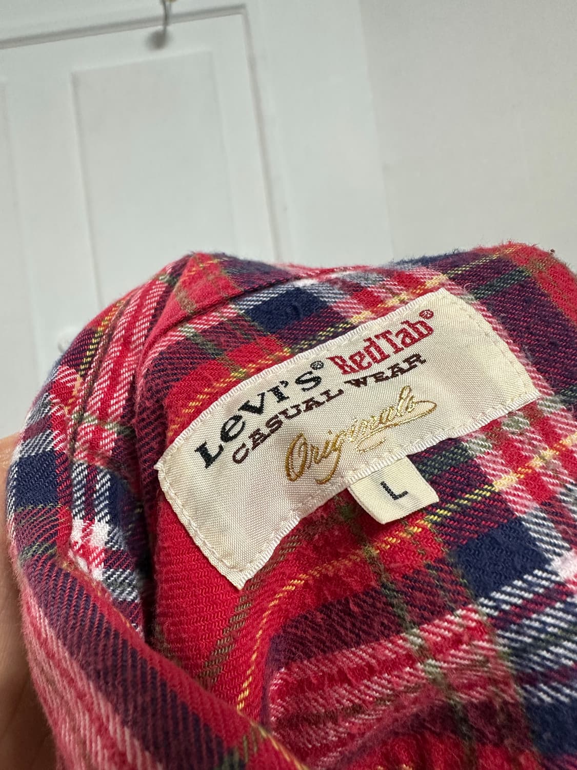 리바이스 레드탭 플란넬 체크 셔츠 상품이미지3