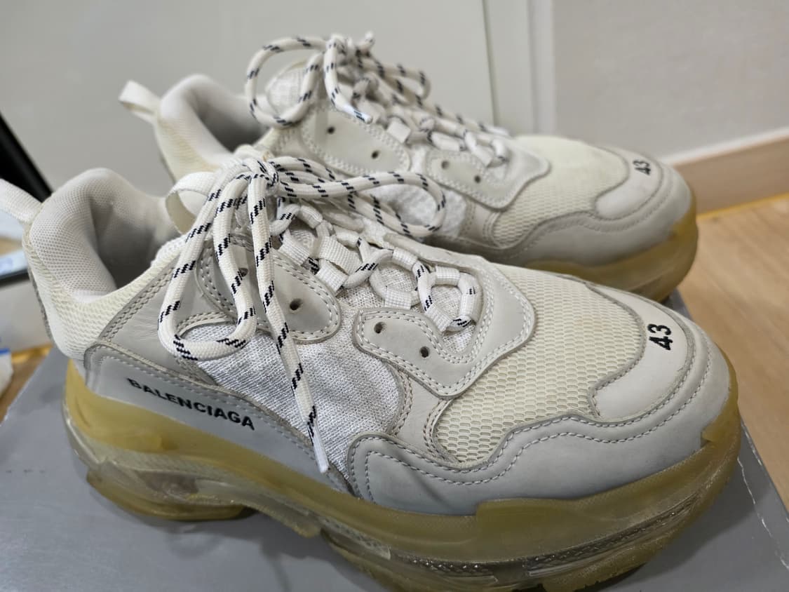 발렌시아가 트리플S 클리어솔 43 풀박스 상품이미지6