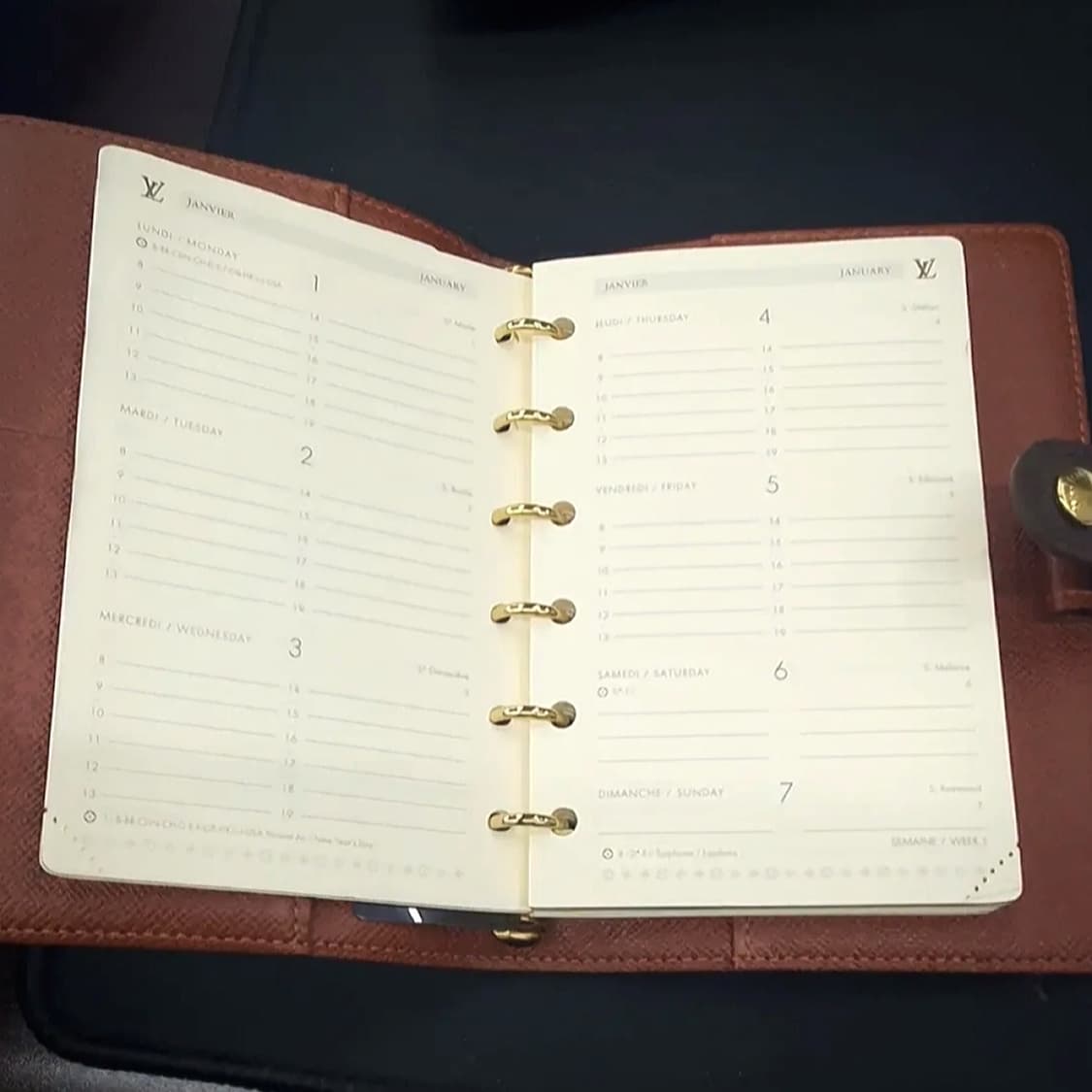 미사용 정품 💼 루이비통 다이어리 상품이미지1